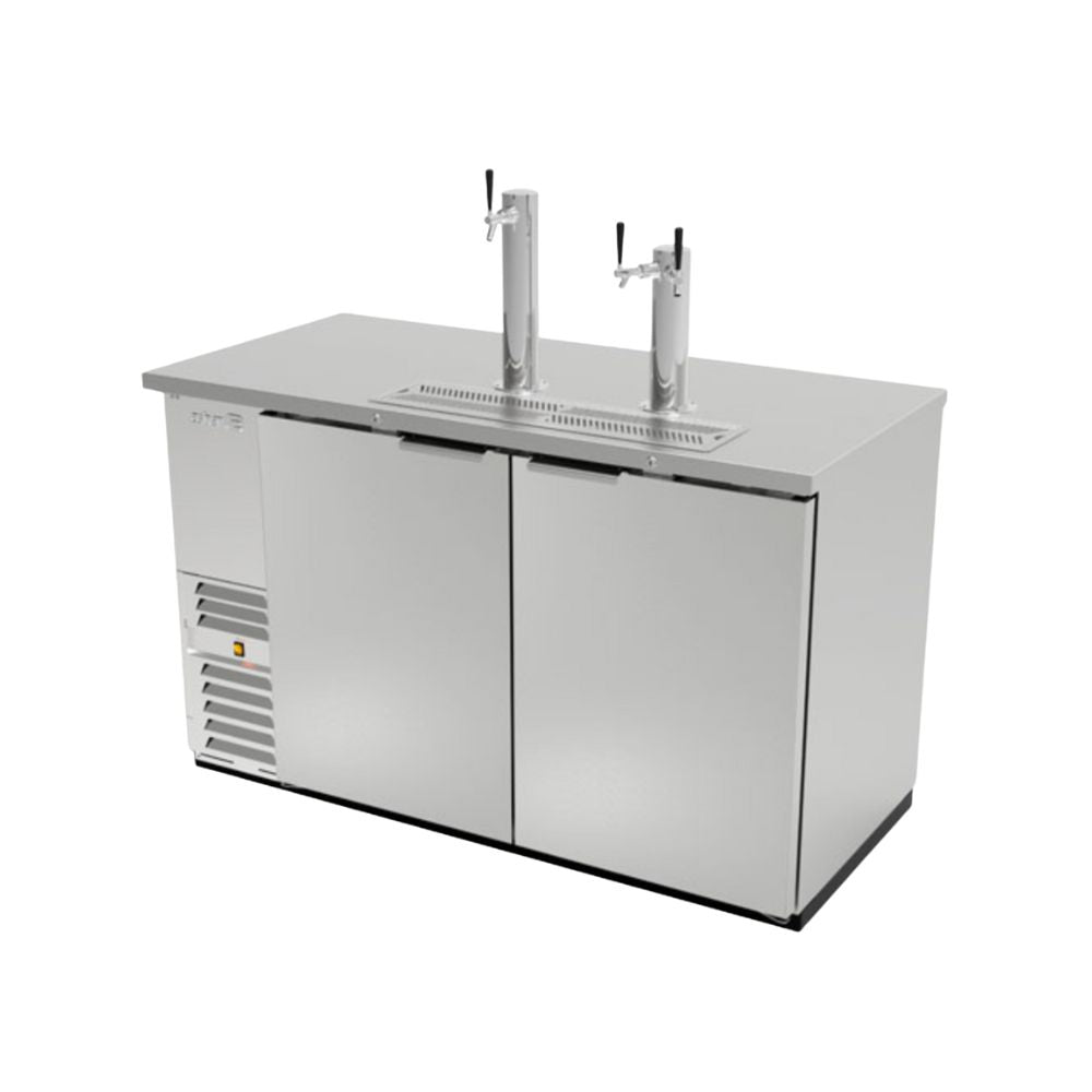 DISPENSADOR ASBER ADDC-68 HC | Enfriador Dispensador de Cerveza | 3 Barriles | 2 Puertas | 3 Disparos | Iluminación Interior | Bares Restaurantes Pubs | Eventos Corporativos Estadio Eventos Deportivos Bodas Antro Celebraciones 