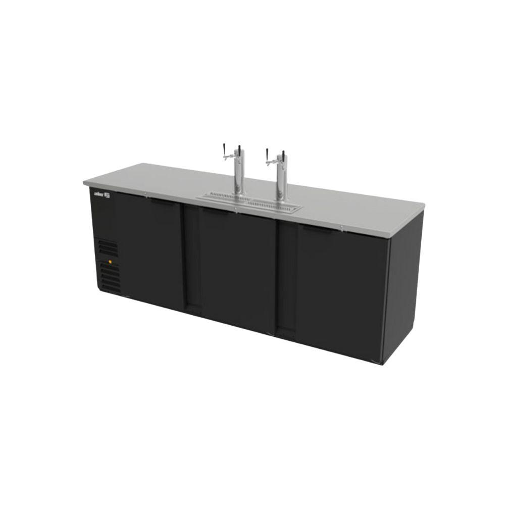 DISPENSADOR ASBER ADDC-94 HC | Enfriador Dispensador de Cerveza | 3 Puertas | 5 Barriles | 4 Disparos | Eléctrico | Acero Inoxidable | Bares Restaurantes Celebraciones | Eventos Corporativos Estadio Eventos Deportivos Bodas Antro