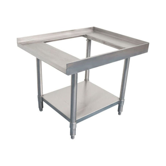 BASE NEUTRA ASBER AB-48 | Base Neutra Estufa | Acero Inoxidable | Desmontable | Patas Tubo | Cocina Restaurante Hotel | Estufa | Cocina Parrilla Estufa Base acero Base neutra Base Soporte Soporte estufa Soporte parrilla Patas para estufa Base aluminizado Estructura angular Niveladores Food Truck Restaurante Bar Comedor Industrial Bastidor