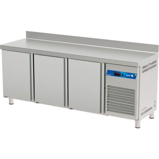 MESA ASBER ASTF-79 | Mesa Congelada | 3 Puertas Solidas | 2 Parrillas | Control Electrónico | Eléctrico | Hotel Bistro Comedor Restaurante Bar Hotel Preparacion Alimentos 