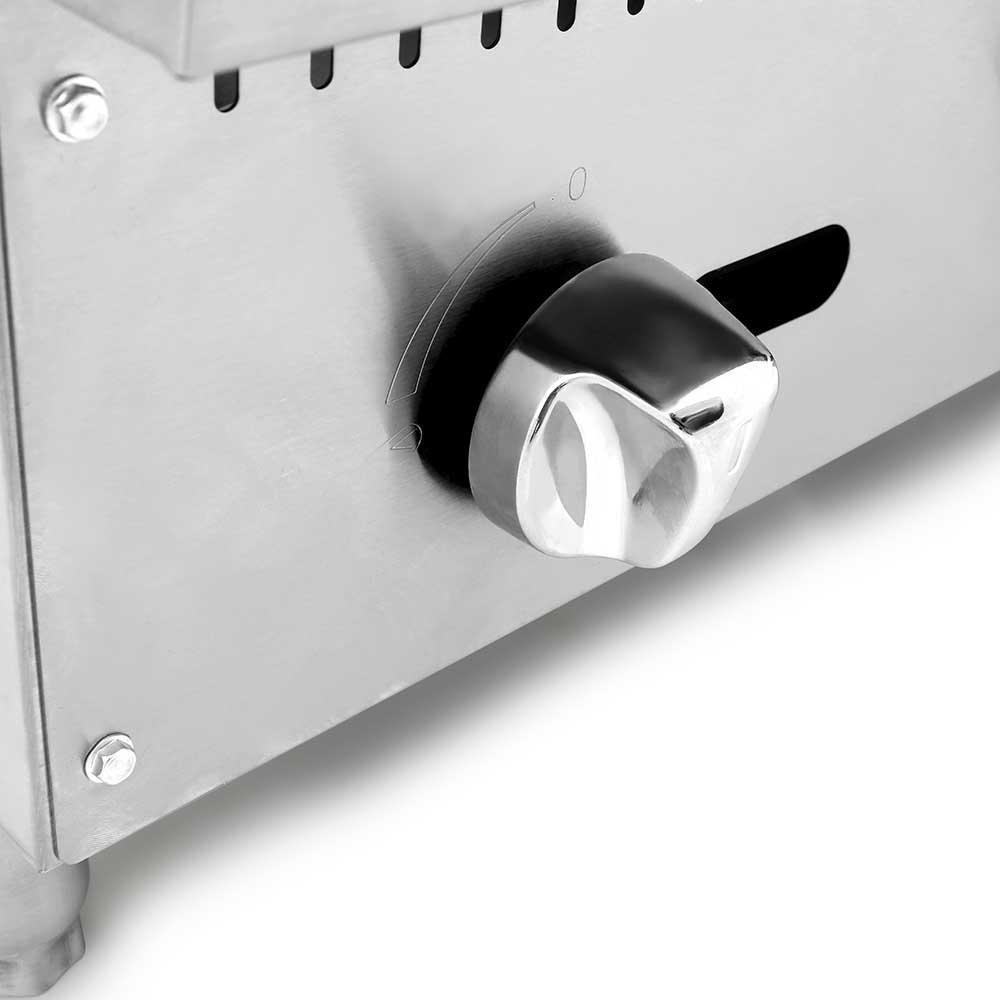 Atosa ATMG-24 Plancha Frente 60.9 cm Gas 2 Controles Acero Inoxidable - Planchas - Atosa - KitchenMax Store