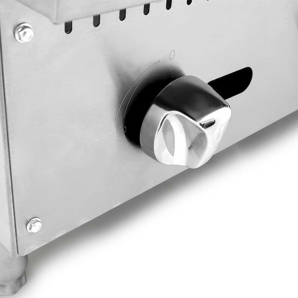 Atosa Atmg-36 Plancha Frente 91.4 cm Gas 3 Controles Acero Inoxidable Gris - Planchas - Atosa - KitchenMax Store