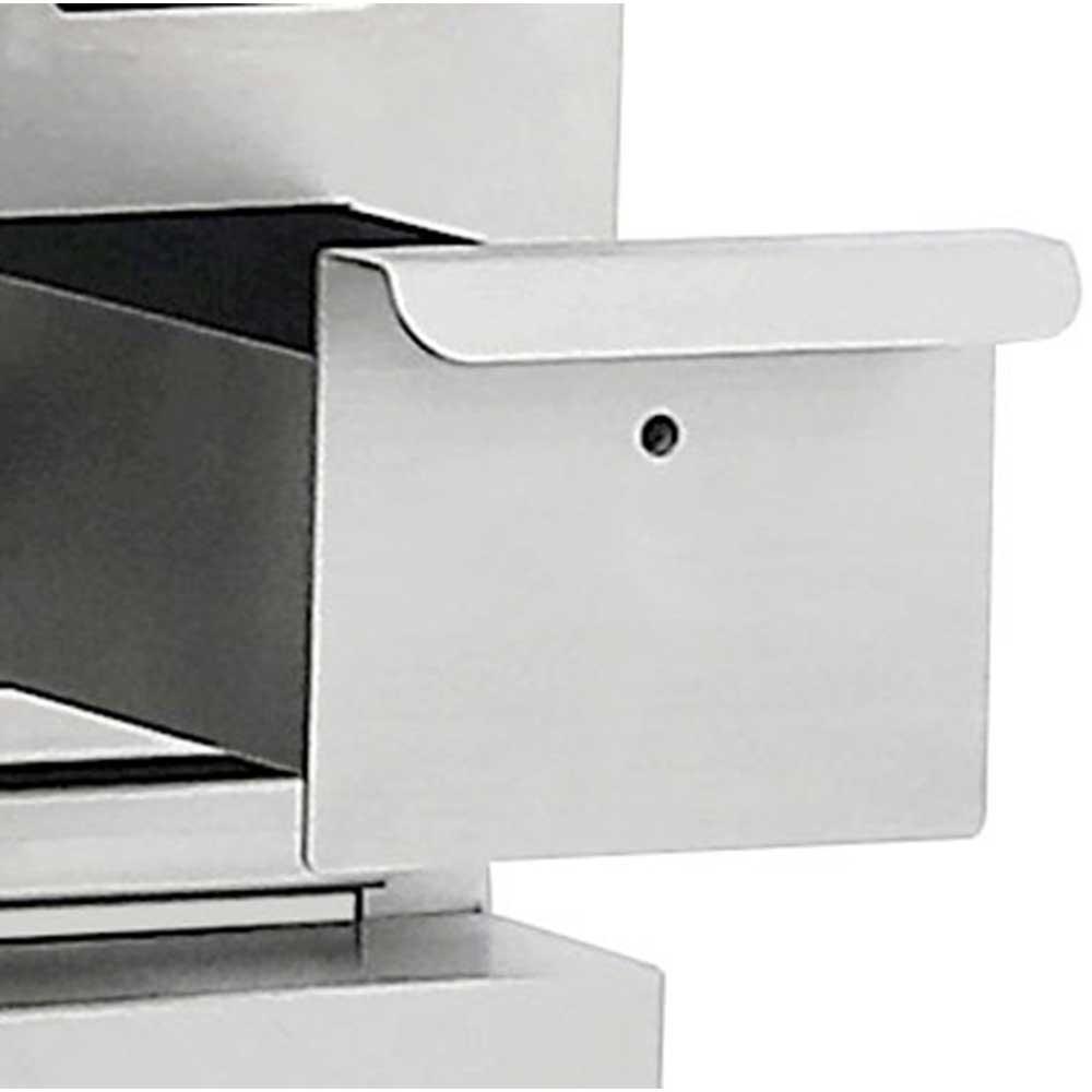 Atosa ATO-4B12G Estufa Gas 4 Quemadores Abiertos 1 Plancha 1 Horno 4 Parrillas Superiores Acero Inoxidable - Estufas Maestras - Atosa - KitchenMax Store