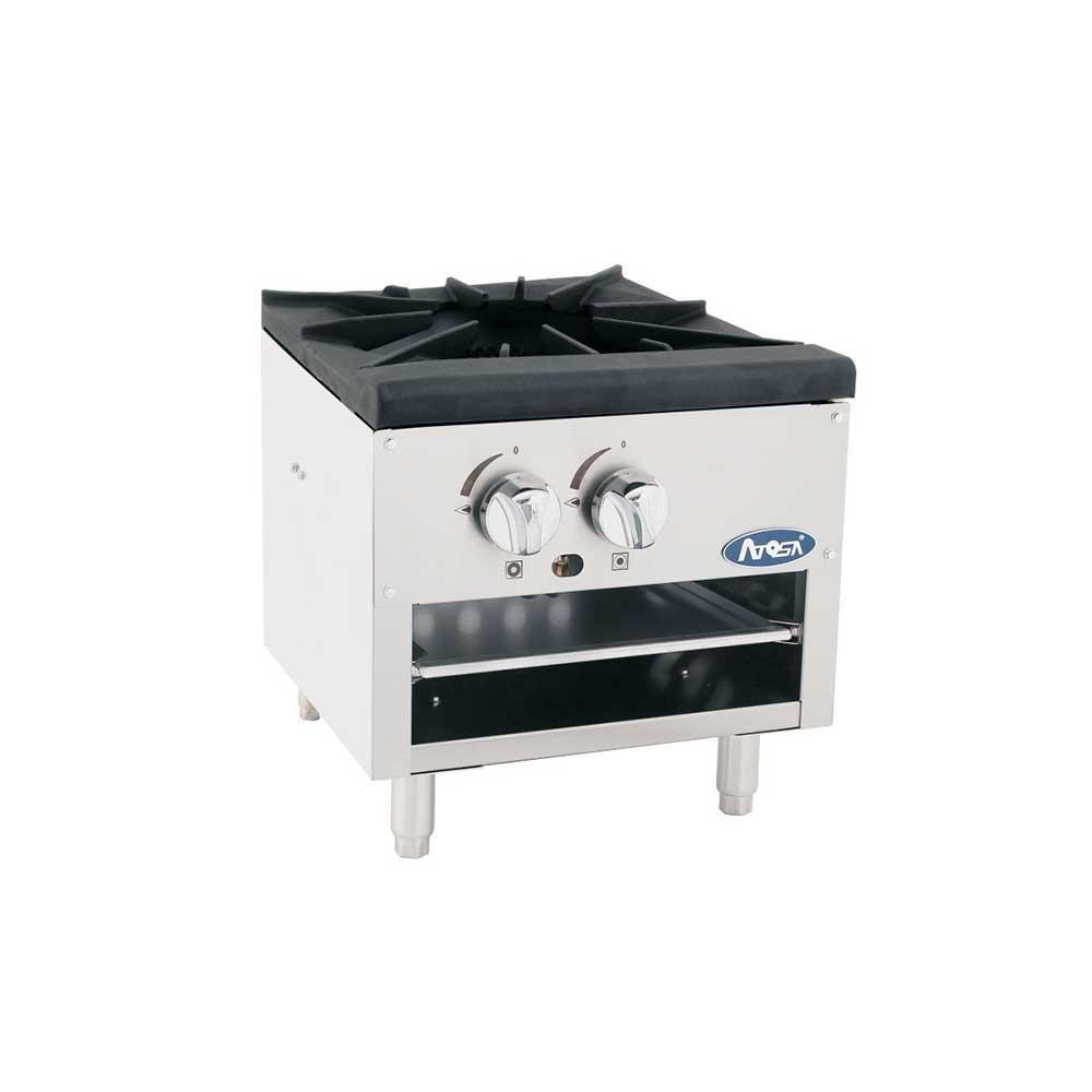 Atosa Atsp-18-1 Estufón Gas Acero Inoxidable 1 Quemador Triple - Estufones / Fogones - Atosa - KitchenMax Store