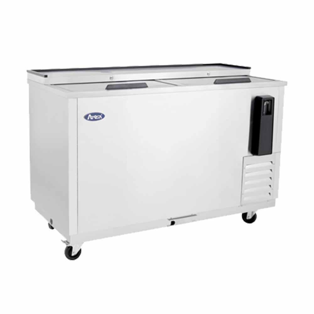Atosa MBC50 Enfriador De Botella Horizontal 2 Puertas Corredizas Solidas Acero Inoxidable - Botellero - Atosa - KitchenMax Store
