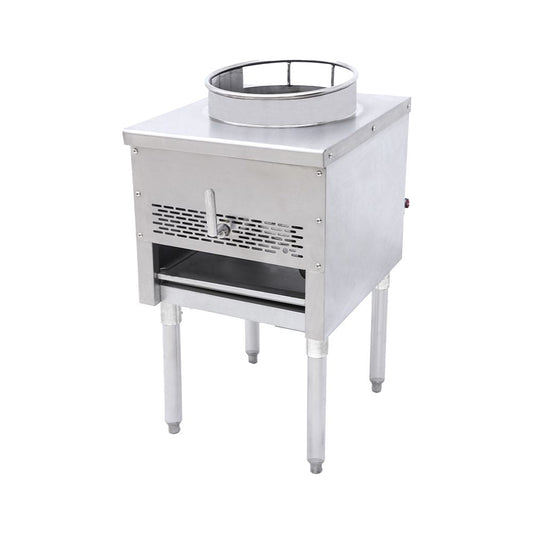 Atosa ATW-13 Estufon Wok Gas 1 Seccion 1 Quemador Acero Inoxidable -  - Atosa - KitchenMax Store