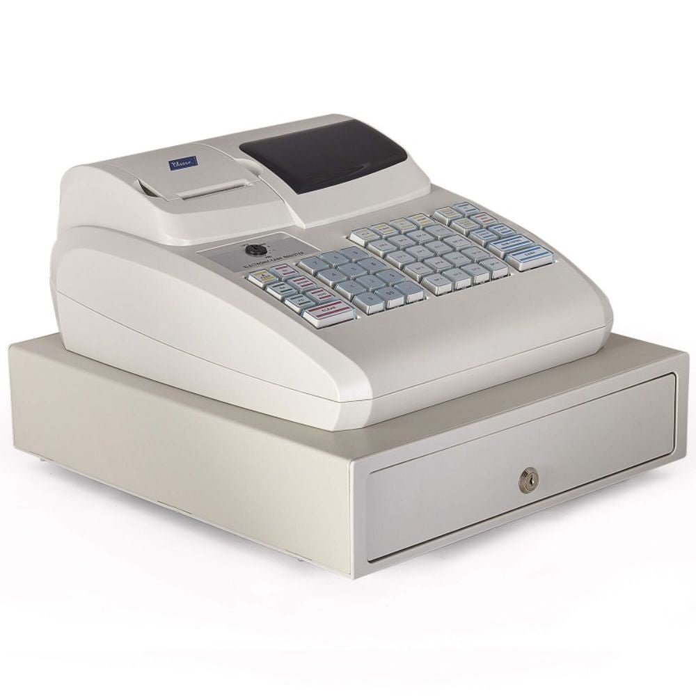 Blazer ER-200 COERM200004 Caja Registradora Cajon Bajo Llave para Tienda Abarrotes Negocio Tiendas Negocios Centros Comerciales Cadenas Minoristas Caja Registradora Cajero Automático Abarrote.  KitchenMax.Store. Envíos seguros a todo México. Cotiza hoy mismo.