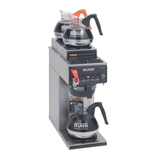 Bunn CWTF15, 1L/2U PF Cafetera Percoladora Jarras Cafe Americano Tienda Autoservicio Restaurante Buffet Hotel Barra Desayuno Cafeteria Sala Maestros Oficina Envíos seguros a todo México. Cotiza hoy mismo.  KitchenMax.Store Ambientada