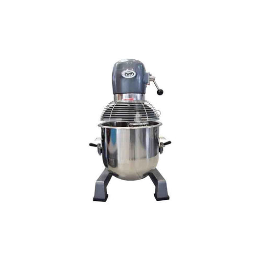 CRT MIXB20GA Batidora Planetaria 20 Litros 3 Velocidades 110 Volts Acero Inoxidable Gris - Batidoras - CRT - KitchenMax Store