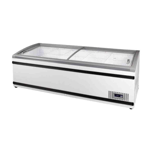CRT SMR LSL 2200 Refrigerador Congelador Exhibidor Temperatura Dual Iluminación LED Acero Pintura Electrostatica Supermercado Tienda Autoservicio Carniceria Cremeria Lacteos Helados Verduras Frescas Carnes Exhibicion Supermercado Paleteria Heladeria Carniceria Pasteleria Pescaderia Postres Cafeteria Restaurante Resorts Catering Banquete. KitchenMax.Store. Envíos seguros a todo México. Cotiza hoy mismo.