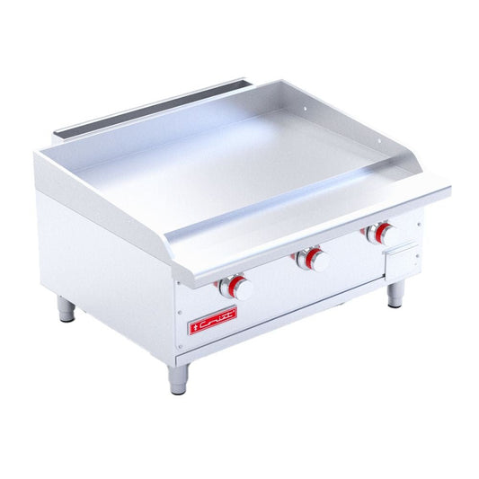 PLANCHA CORIAT CV-3 MASTER DE MESA | Plancha | 3 Quemadores Tipo "U" | Placa 3/4 Espesor | Gas | Molletes Asada Sincronizada Tortilla