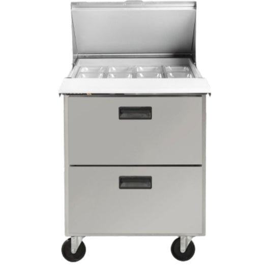 Centerline CLPT-2708-DW 27” Mesa Preparacion Trabajo 2 Cajones 70.9 cm -  - Centerline - KitchenMax Store