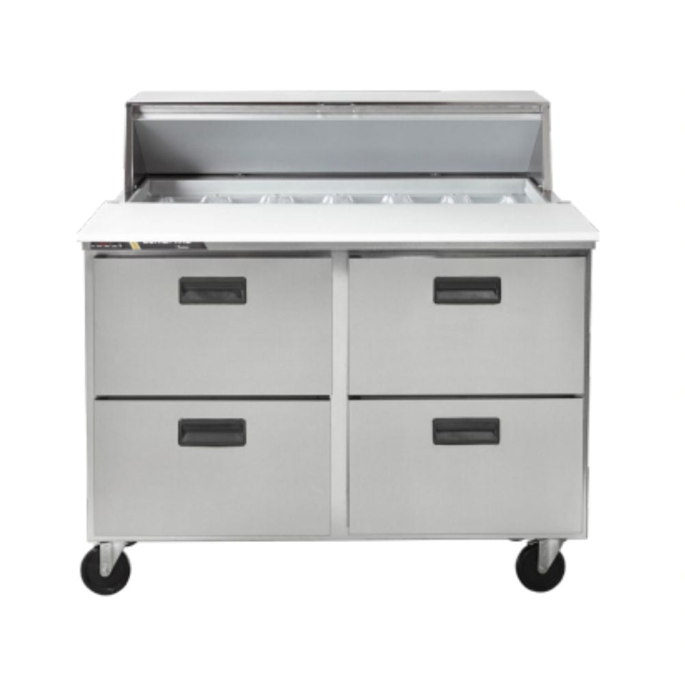 Centerline CLPT-4812-DW 48” Mesa Preparacion Trabajo 4 Insertos 123.4 cm -  - Centerline - KitchenMax Store