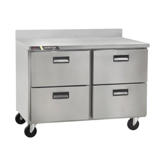Centerline CLUC-48F-DW-WT 48” Congelador Bajo Barra Mesa Trabajo 4 Cajones 122.4 cm -  - Centerline - KitchenMax Store