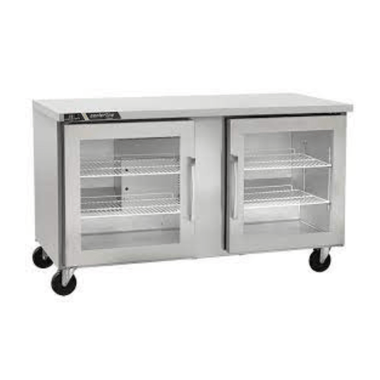 Centerline CLUC-60R-GD-RR 60" Refrigerador Bajo Barra Puerta Cristal Abertura Derecha 153 cm frente -  - Centerline - KitchenMax Store