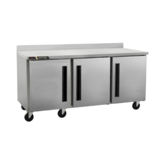 Centerline CLUC-72R-SD-WTLRR 72” Refrigerador Bajo Barra Mesa Trabajo 3 Puertas Solidas Abertura Abertura Izquierda Derecha 183.2 cm -  - Centerline - KitchenMax Store