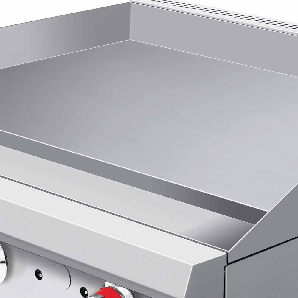 PLANCHA CORIAT CV-3 MASTER DE MESA | Plancha | 3 Quemadores Tipo "U" | Placa 3/4 Espesor | Gas | Molletes Asada Sincronizada Tortilla