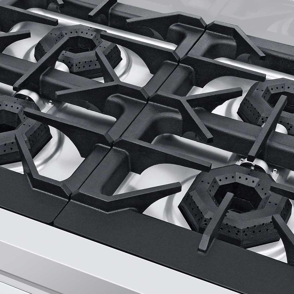 ESTUFA CORIAT EC-4-GA HD DE PISO | Estufa | 4 Quemadores Extra Grandes | Gabinete Abierto | Gas | Cenaduría Lonchería Fonda | Estufa Quemador Gabinete Heavy Duty Restaurante Comedor Acero Charola Residuos Preparación Alimento Comida Master Respaldo