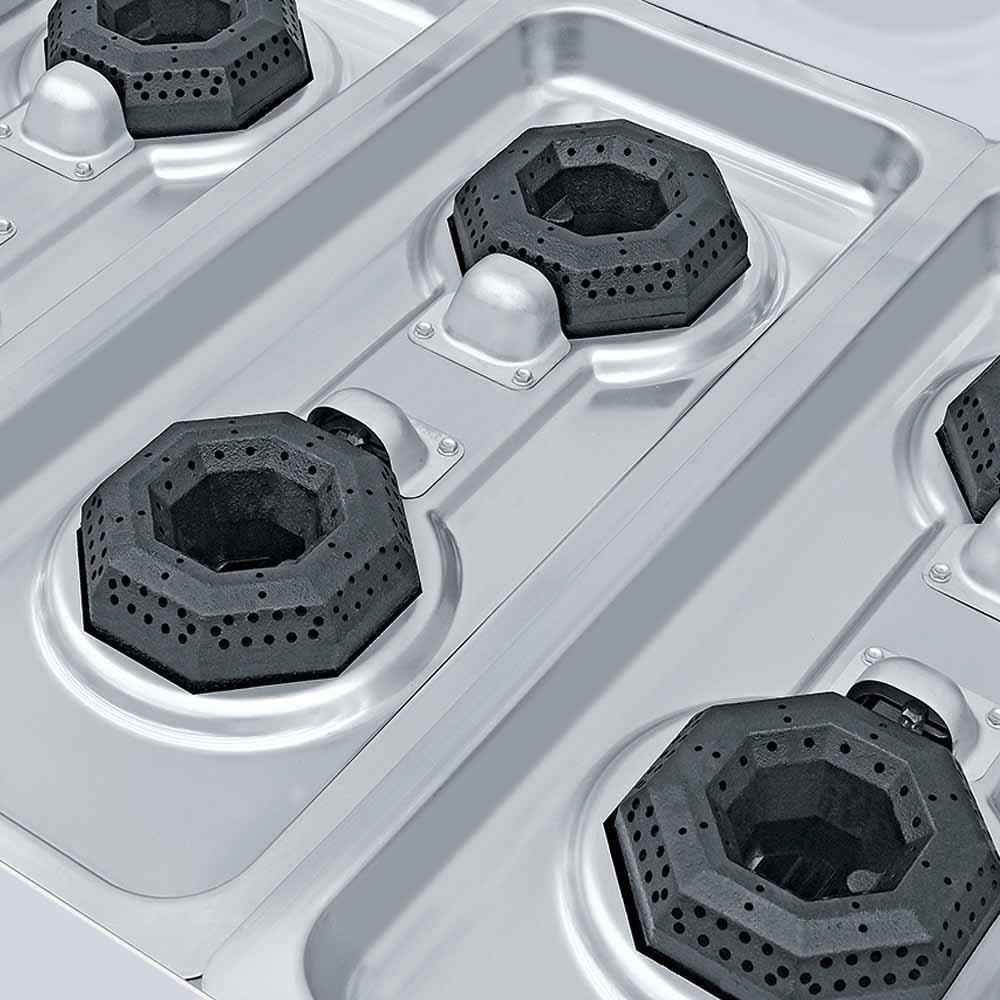 Coriat EC-6-HG MASTER Estufa 6 Quemadores Horno - Estufas - Coriat - KitchenMax Store