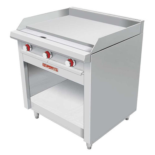 CORIAT EC-GA-GRILL HD | Plancha | Restaurante Hotel Fonda Cenaduria | Frente 88 | Gabinete | Gas | Lámina Acero Aluminizado | Plancha Gabinete Guardar Cosas Quemador Residuos Charola Cocción Alimentos Respaldo Acero Uso Rudo Comedor LP Gas Natural Restaurante Hotel Grill Heavy Duty Escurrimientos