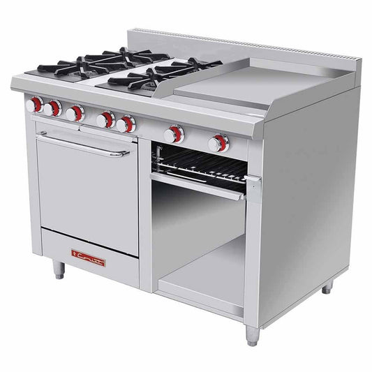 Coriat MINICHEF MASTER Estufa 3 Parrillas 4 Quemadores Horno Plancha - Estufas / Parrillas - Coriat - KitchenMax Store