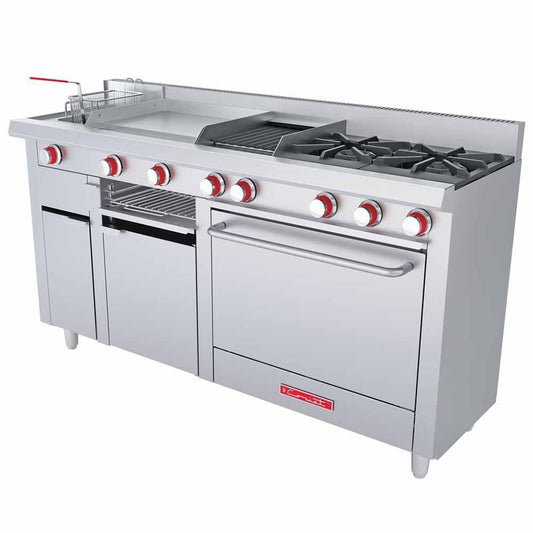 Coriat MULTIPLE PETIT Estufa 2 Quemadores Horno Asador - Estufas / Parrillas - Coriat - KitchenMax Store