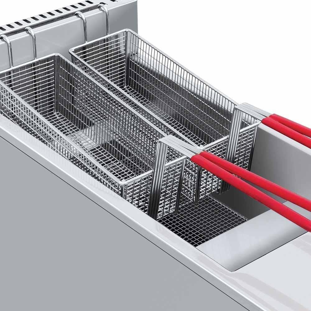 Coriat Master TURBO-16-2Q  Freidora Gas 1 Tina 2 Canastillas - Freidores - Coriat - KitchenMax Store