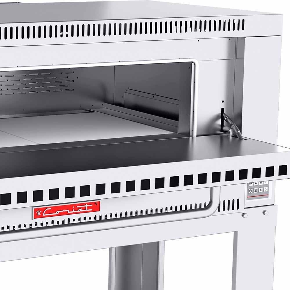 HORNO PIZZA CORIAT PIZZINO-2 PETIT | Horno 2 Pizzas 40 cm Ø | Piso Refractario | 1 Termostato Digital | Gas | Pizza Restaurante Cafetería Hotel Negocio Pizzería Cocina Área de comida Comedor