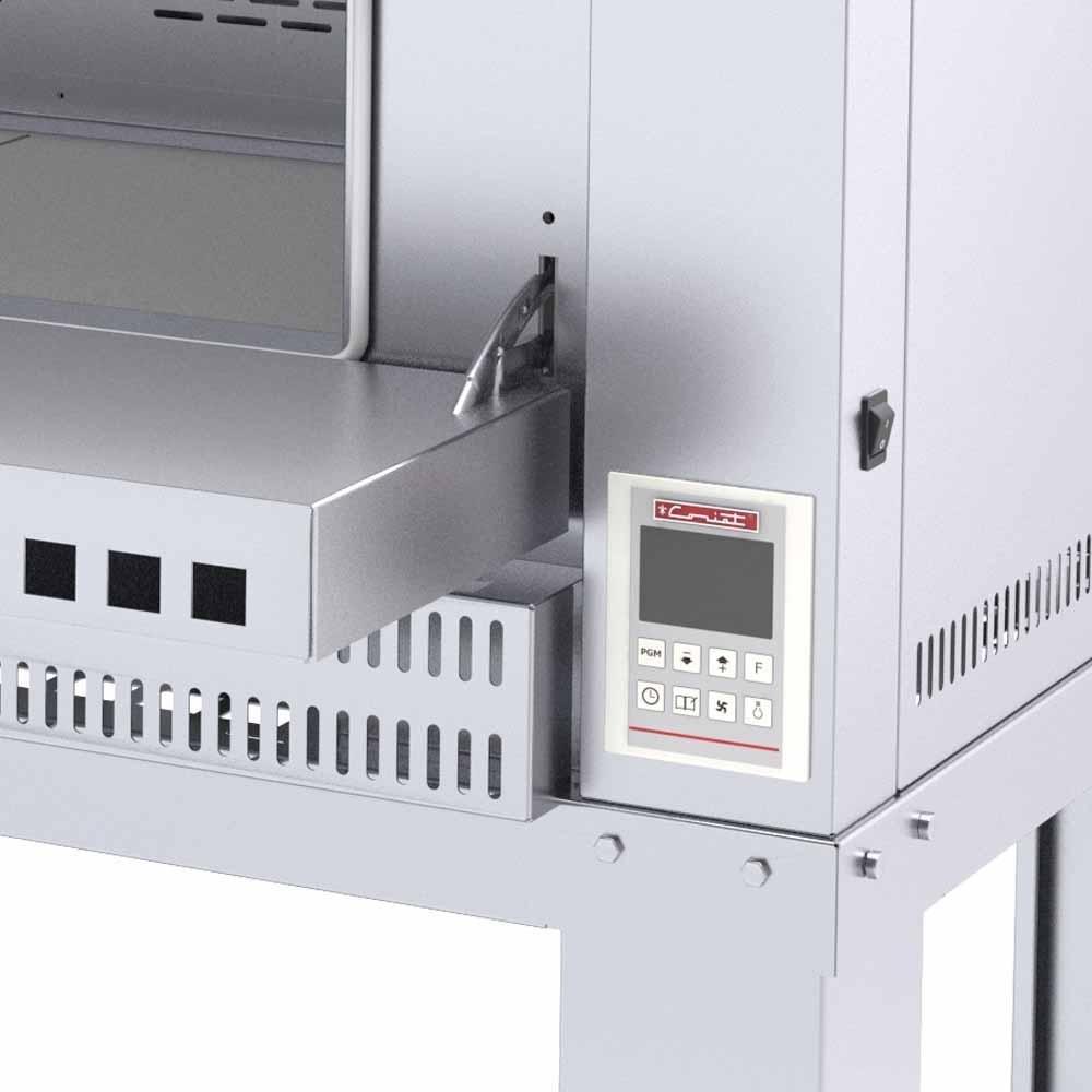 HORNO CORIAT PIZZINO-3 PETIT | Horno 3 Pizzas 40 cm Ø | Piso Refractario | 1 Termostato Digital | Gas | Pizza Restaurante Cafetería Hotel Negocio Pizzería Cocina Área de comida Comedor