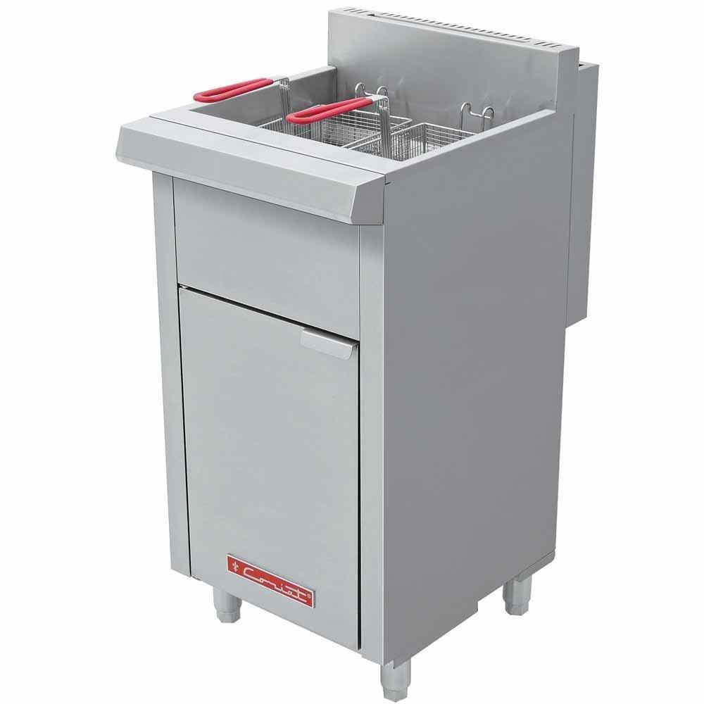 Coriat TURBO-17-4Q PETIT Freidora Gas 1 Tina 2 Canastillas - Freidores - Coriat - KitchenMax Store