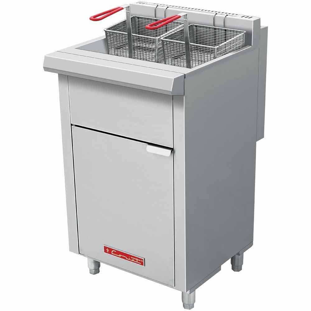 Coriat TURBO-19-5Q PETIT Freidora Gas 1 Tina 2 Canastillas - Freidores - Coriat - KitchenMax Store