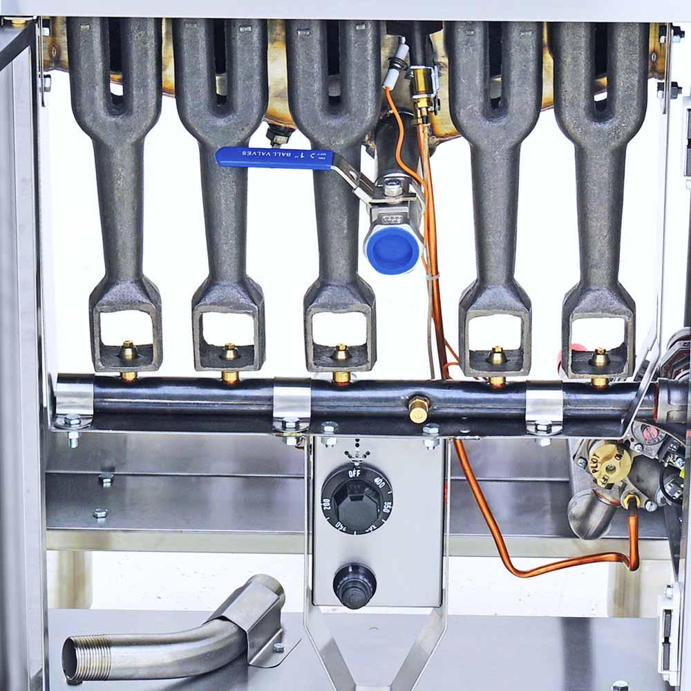 Coriat TURBO-19-5Q PETIT Freidora Gas 1 Tina 2 Canastillas - Freidores - Coriat - KitchenMax Store