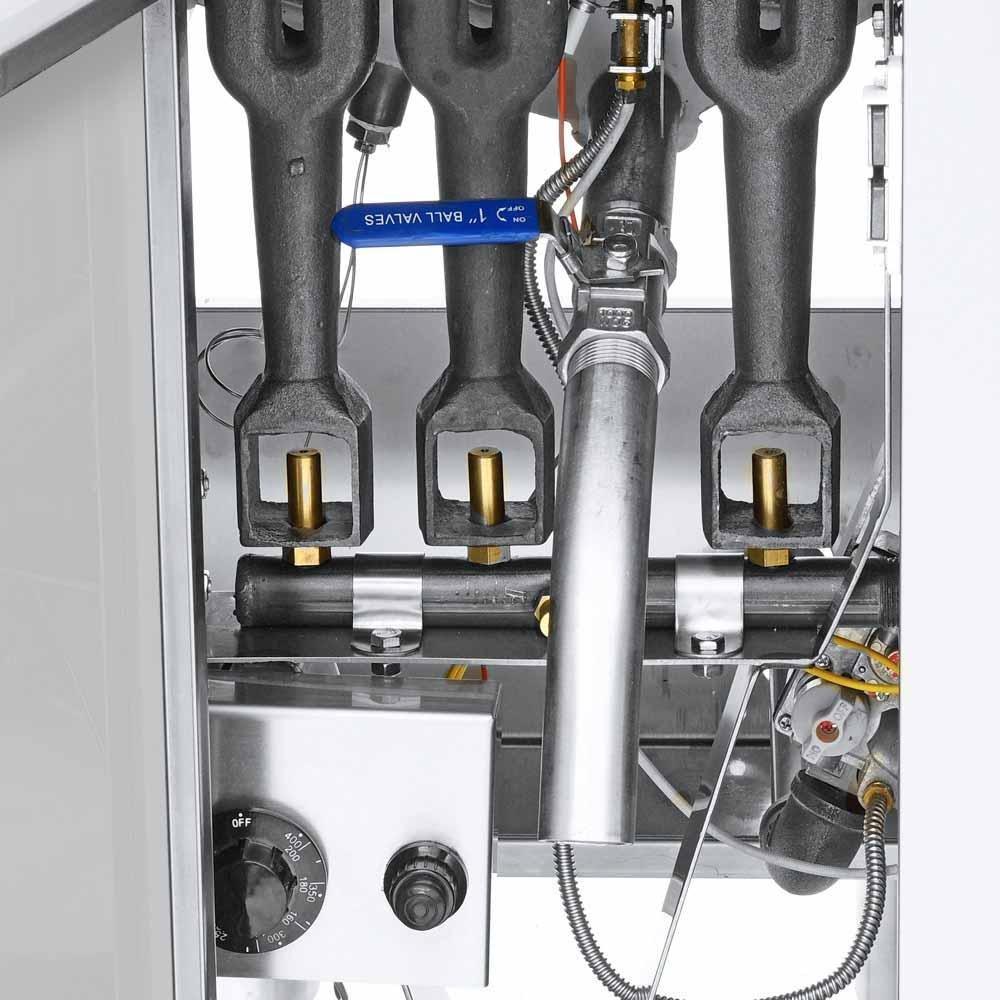 Coriat TURBO-20-3Q MASTER Freidora Gas 1 Tina 2 Canastillas - Freidores - Coriat - KitchenMax Store