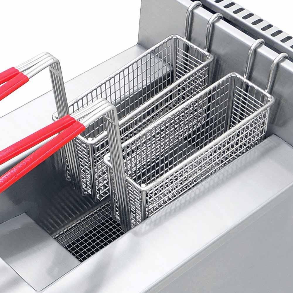 Coriat TURBO-6.5-1Q PETIT Freidora Gas 1 Tina 2 Canastillas - Freidores - Coriat - KitchenMax Store