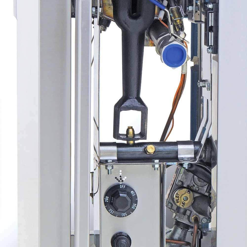 Coriat TURBO-6.5-1Q PETIT Freidora Gas 1 Tina 2 Canastillas - Freidores - Coriat - KitchenMax Store