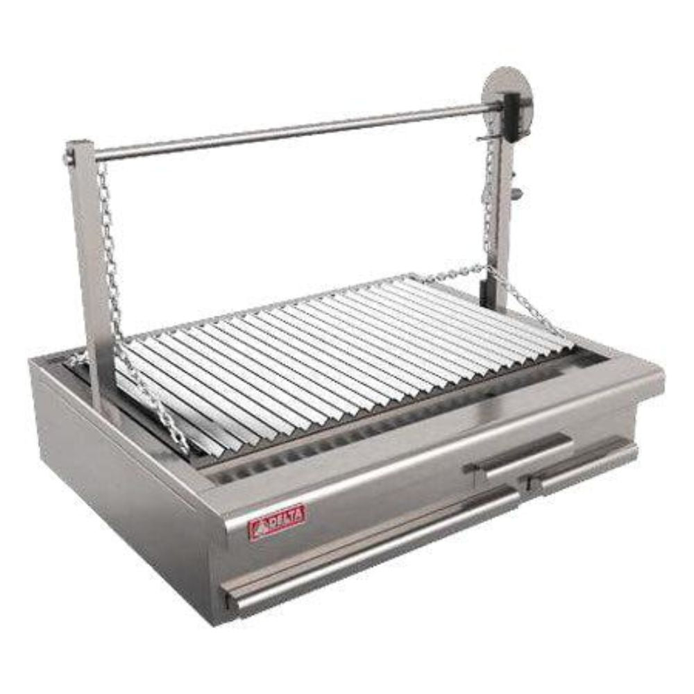 Delta ASR-ARG Asador Acero Inoxidable Asar Negocio Tostar Restaurante Cocina Comedor Industriales Asada Autoservicio Alta Cocina. Ideal para restaurante, cocina, industrial, tostar, abrasar, alta cocina, banquetes, alta cocina, negocio, cocinar, carne, res, puerco, pollo, hamburguesas, verduras, vegetales, elotes, barbecue, bbq, brochetas, carne asada, autoservicio, etc. KitchenMax.Store. Envíos seguros a todo México. Cotiza hoy mismo.