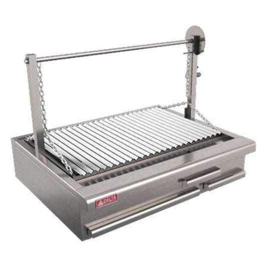 Delta ASR-ARG Asador Acero Inoxidable Asar Negocio Tostar Restaurante Cocina Comedor Industriales Asada Autoservicio Alta Cocina. Ideal para restaurante, cocina, industrial, tostar, abrasar, alta cocina, banquetes, alta cocina, negocio, cocinar, carne, res, puerco, pollo, hamburguesas, verduras, vegetales, elotes, barbecue, bbq, brochetas, carne asada, autoservicio, etc. KitchenMax.Store. Envíos seguros a todo México. Cotiza hoy mismo.