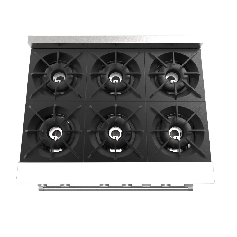 Drago CG-61 Estufa 6 Quemadores Horno Acero Inoxidable -  - Drago - KitchenMax Store