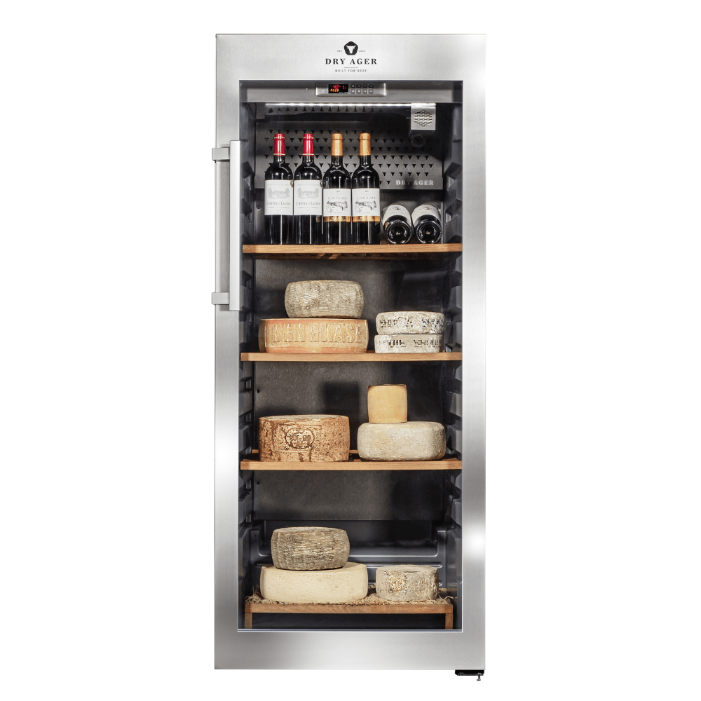 Dry-Ager DX1000PS Añejador Madurador Carne Gourmet Restaurante Hotel Cocina Profesional Cortes Aves Pescados Quesos Vino Tinto Kitchenmax.store