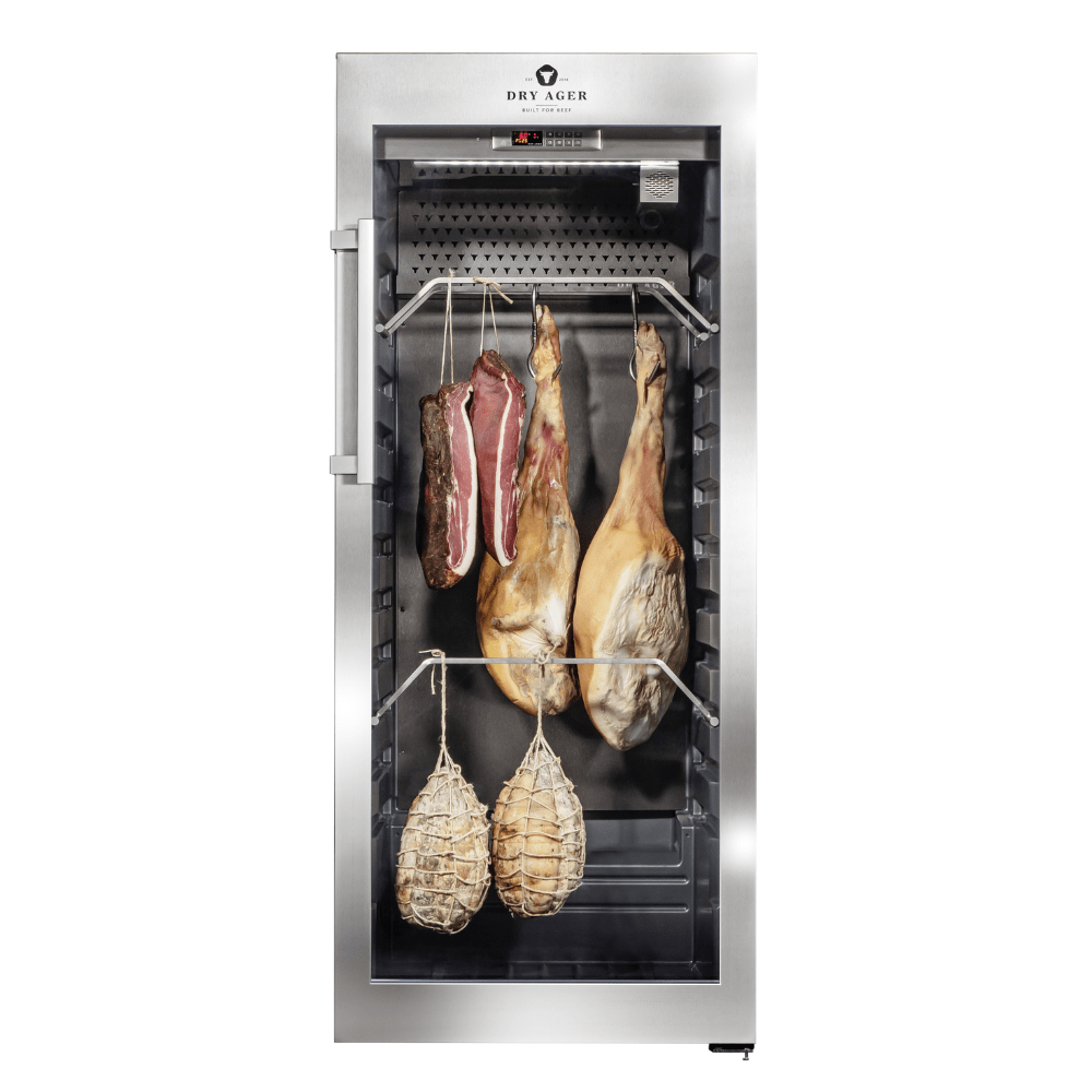 Dry-Ager DX1000PS Añejador Madurador Carne Gourmet Restaurante Hotel Cocina Profesional Cortes Aves Pescados Quesos Vino Tinto Kitchenmax.store