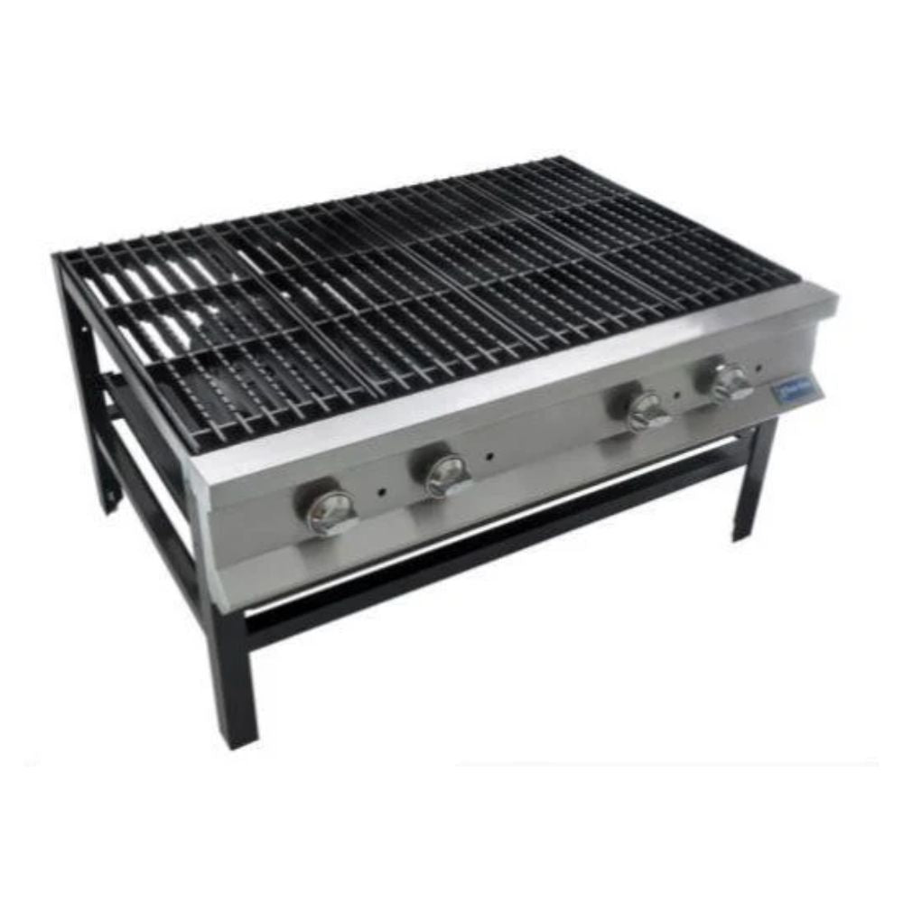 FOGÓN SAN-SON SSF2 | Fogón | Gas | 2 Quemadores | Acero Inoxidable | Cocina Industrial Restaurante Hotel Cocinas Fondas Restaurantes Cenaduría Comedores Industriales Preparación de Alimentos Cocción