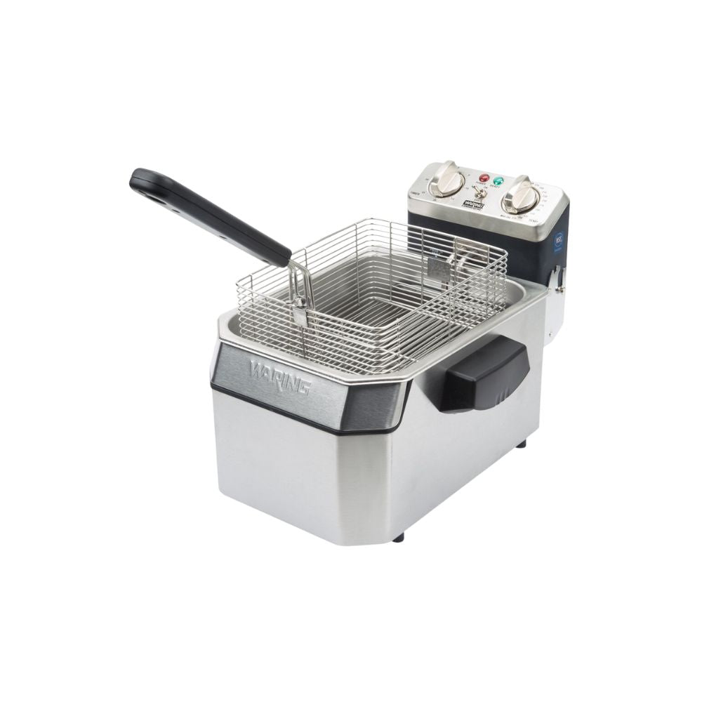 FREIDORA WARING WDF1000 | Freidora Eléctrica | Cocina Industrial Restaurante Hotel Restaurante Cocina Económica Freír Alimentos Freidores Alitas Papas A la Francesa Salchipulpos Pollo Snacks