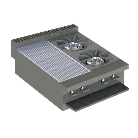 International EM2 Estufa Doble 2 Secciones Quemador Octagonal - Estufas / Parrillas - International - KitchenMax Store