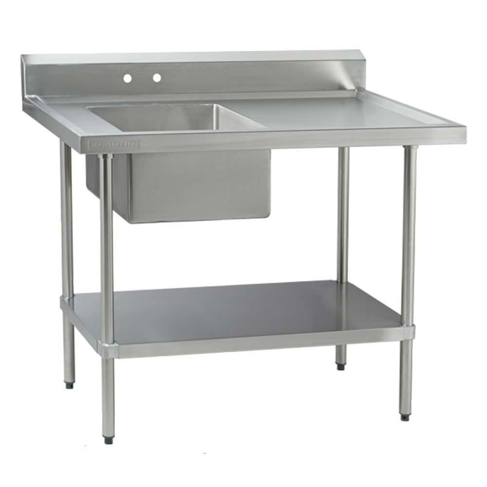 International MELT1D.1800 MELT1I.1800 Mesa Trabajo 1 Tarja - Fregadero - International - KitchenMax Store
