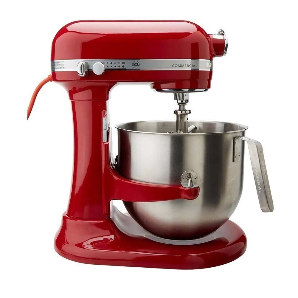 KitchenAid KSM8990 Batidora  7.6 Litros 8 Qt. 10 Velocidades Blanco Negro Rojo Plata - Batidora - Kitchenaid - KitchenMax Store
