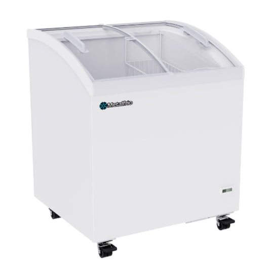 Metalfrio CHC200 Congelador Horizontal  2 Puertas Cristal Curvo Corredizas -  - Metalfrio - KitchenMax Store