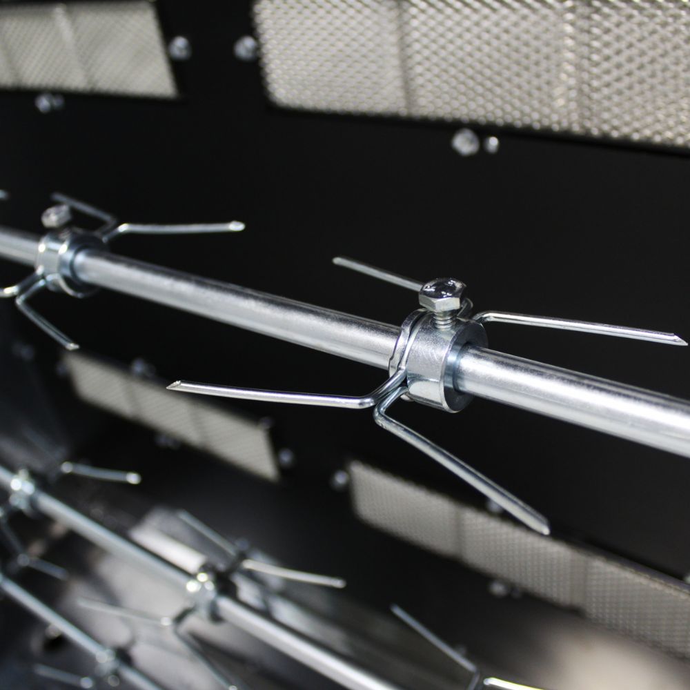 Metvisa MTA-ASER-40 Asador Pollos Rotativo Electrico para 20 Pollos Pollos Rotativo para Polleria Restaurante Banquetes Negocio Rostizado. KitchenMax.Store. Envíos seguros a todo México. Cotiza hoy mismo.