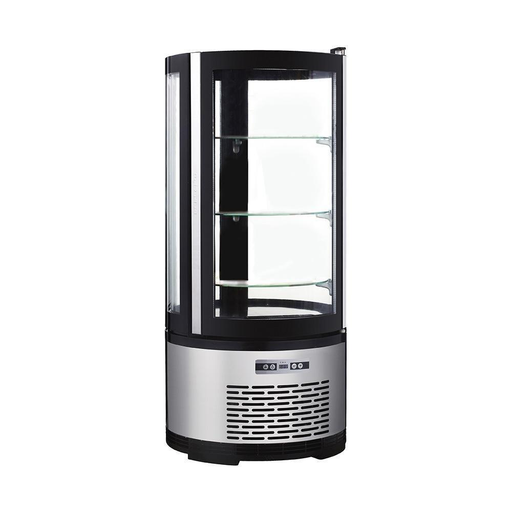 Migsa Arc-100R Refrigerador Vertical Circular. 48 cm. 100 Lt / 3.5 pies - 110 V. - Vitrinas - Migsa - KitchenMax Store