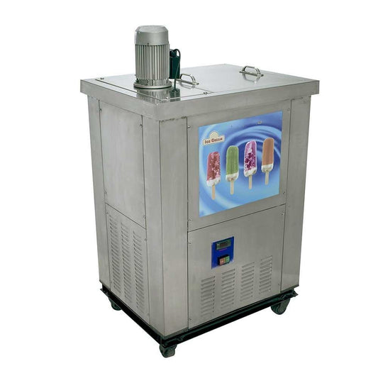 Migsa BQL-BPZ02 Fabricadora De Paletas Para 2 Moldes Snowky Snowky Helados Cono Canasta Postre Helado Nieve Fabrica de Helado Dolphy Nieveria Napolitano Fresa Chocolate Heladerías Plazas Comerciales Comercial.  KitchenMax.Store. Envíos seguros a todo México. Cotiza hoy mismo.