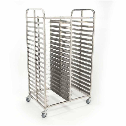 Migsa Bn-T07 Carro Espiguero Doble 36 Charolas Espigueros Restaurante Panadería Pan Cocina Comedores Industriales Charolas Pizzeria Reposteria.  KitchenMax.Store. Envíos seguros a todo México. Cotiza hoy mismo.